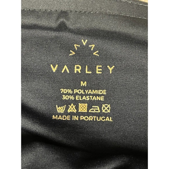 Varley Womens M‎ Athletic Leggings Pants High Rise Stretch Elastic Waist Black - Picture 6 of 10